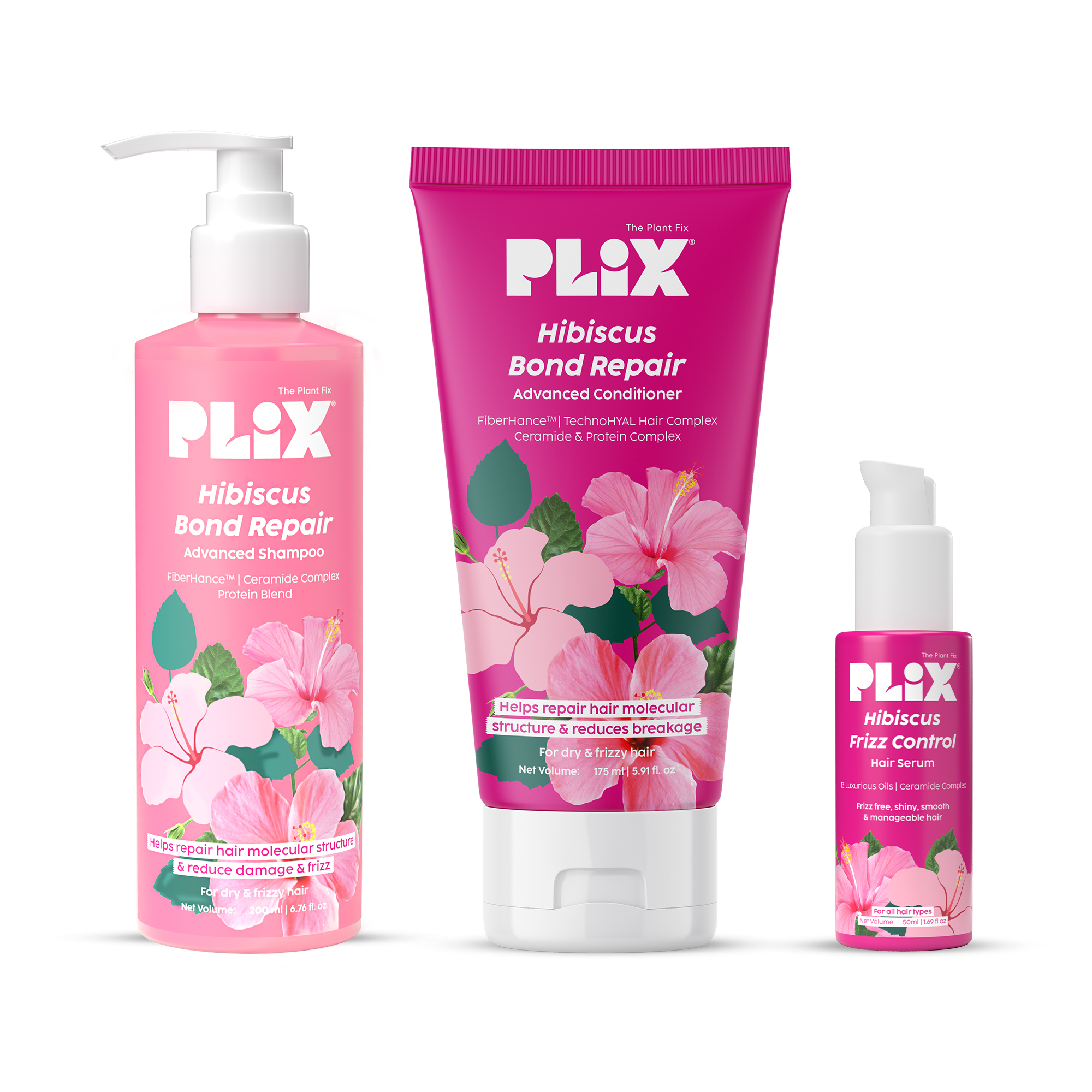 Hibiscus Bond Repair Duo & Frizz Control Serum