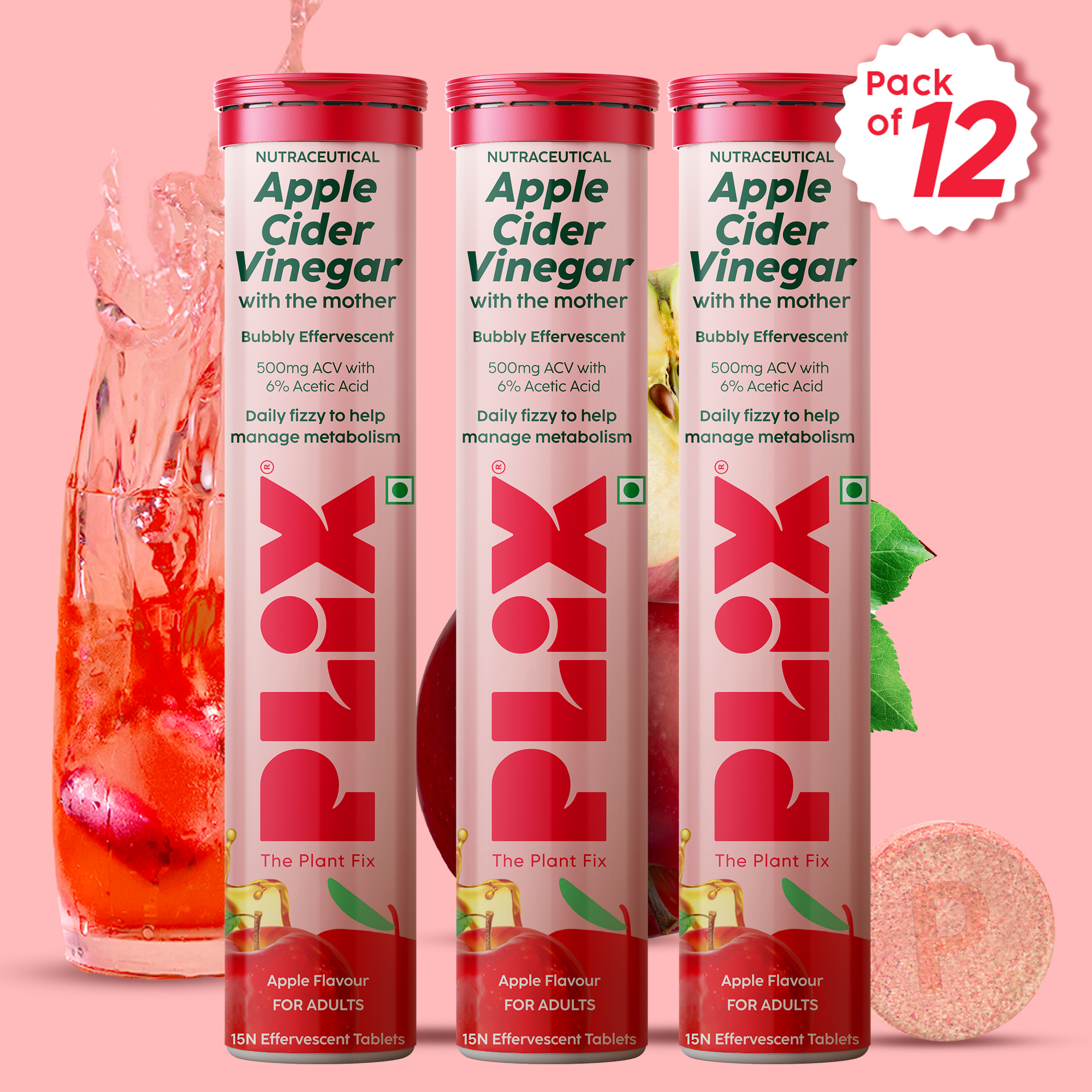 Apple Cider Vinegar Pack Of 12