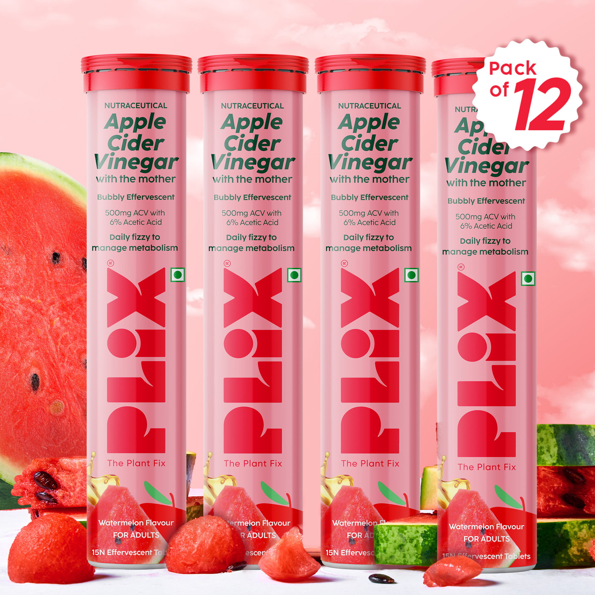 Apple Cider Vinegar Pack Of 12