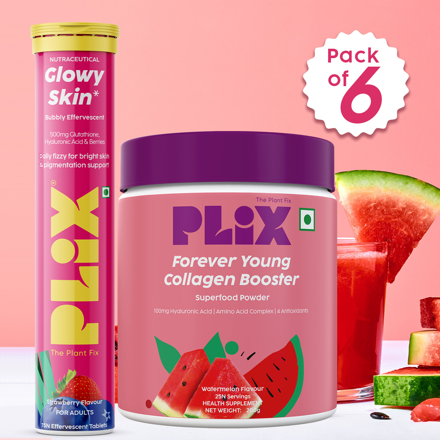 Glowy Skin Combo with Collagen Booster
