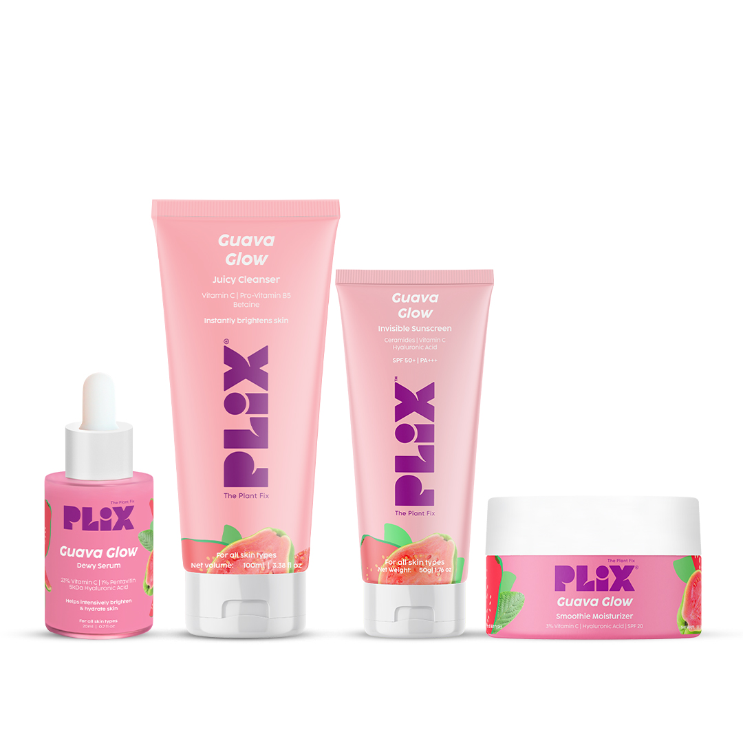 Guava 23% Vitamin C Serum + Facewash+ Moisturizer+ Sunscreen
